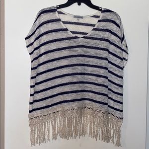Charlotte Russe Poncho Top